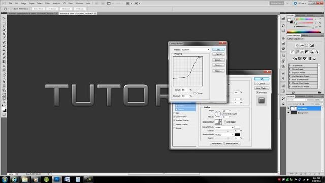 Photoshop Tutorial - Layer Effects By: Fringe смотреть онлайн