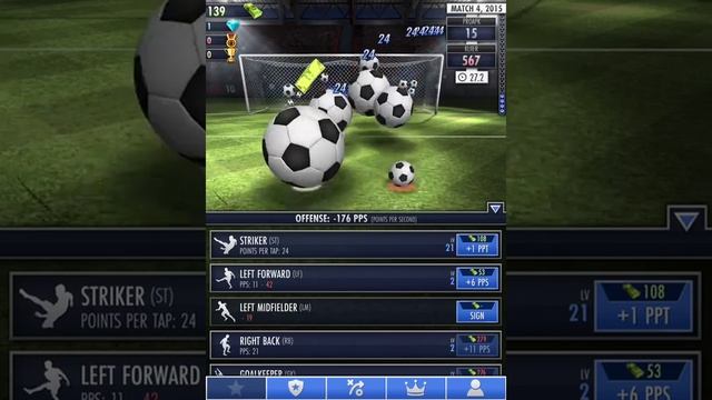 Soccer Clicker Gameplay iOS / Android смотреть онлайн