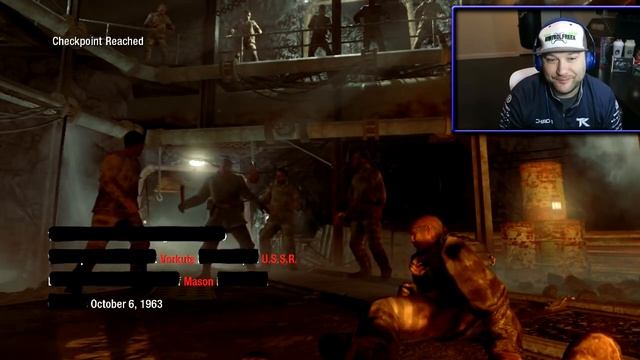 THE MOST SAVAGE MAN IN CALL OF DUTY! (Black Ops Let's Play #1) | Chaos смотреть онлайн