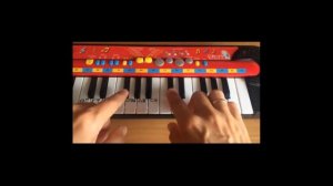 Собачий вальс как играть на детском синтезаторе