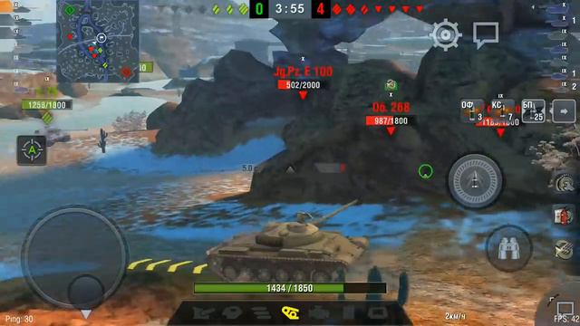 Wot blitz об.140 Каньон,6 фрагов,6200 урона.Один против 6.#UBRA смотреть онлайн