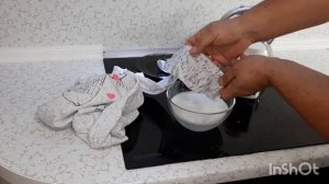 Выводим пятно от фукорцина