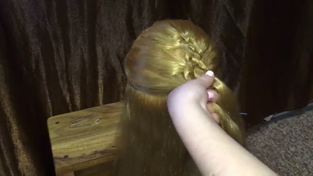 Коса из 5 прядей смотреть онлайн