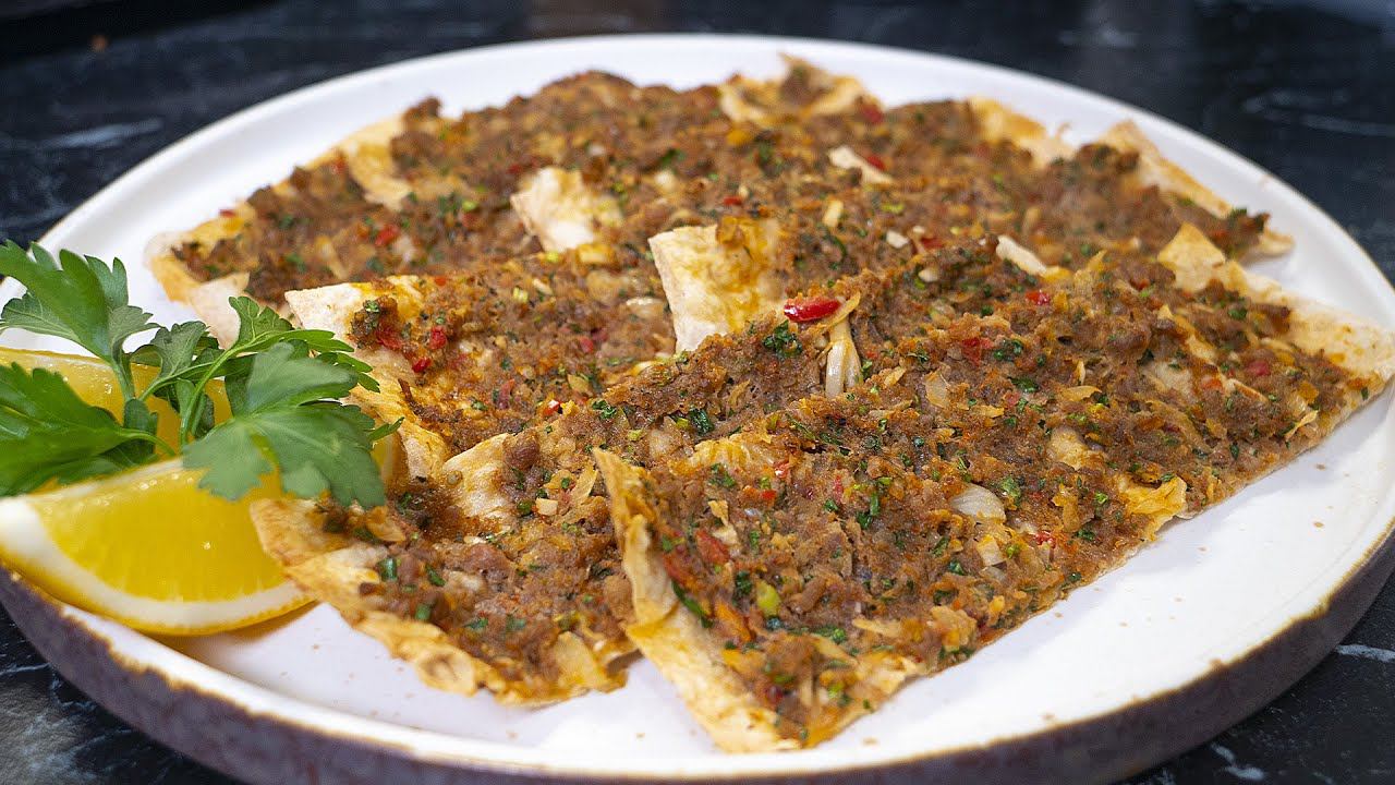 Турецкие лепешки на скорую руку. Лахмаджун смотреть онлайн