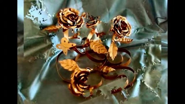 Вечные цветы из металла смотреть онлайн