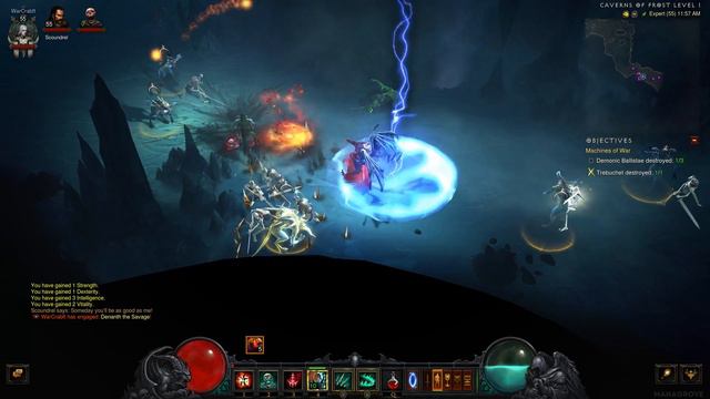 Diablo III: Season 25 Necromancer Act 3 Gameplay (4K60FPS, No Commentary, PC) смотреть онлайн