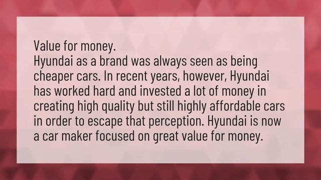 Why Are Hyundai So Cheap?