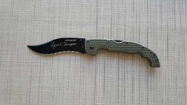 Нож THOMPSON VOYAGER VAQUERO Cold Steel смотреть онлайн