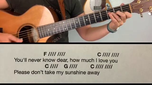 You Are My Sunshine: Easy Guitar Play-Along for Beginners and Kids смотреть онлайн