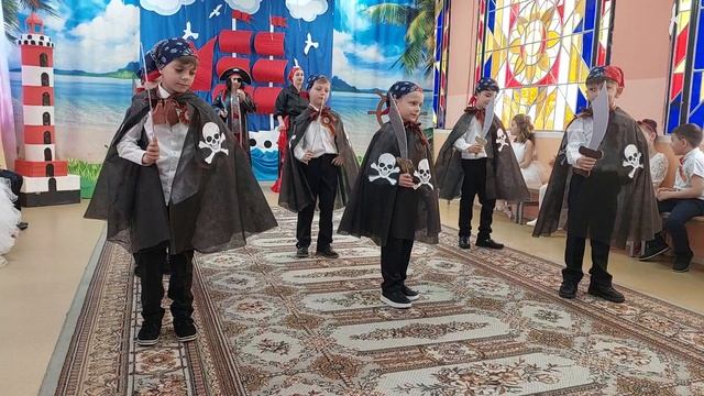 Танец " Пираты" Старшая группа смотреть онлайн