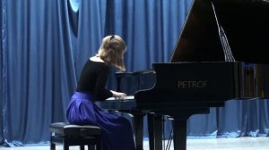 С.Рахманинов - Этюд-картина №8 соч.33 соль минор (Заякина Анастасия)