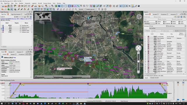 Как добавить карты Google в LittleNavMap