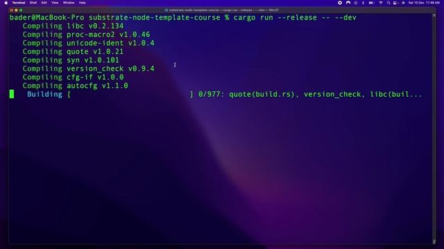 Installing & Using the Substrate Node Template смотреть онлайн