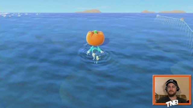 Diving for Elusive Deep Sea Creatures in Animal Crossing: New Horizons (Switch) смотреть онлайн
