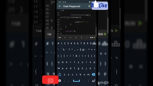 How create hollow rectangle in c++ language #coding #codingc++ смотреть онлайн