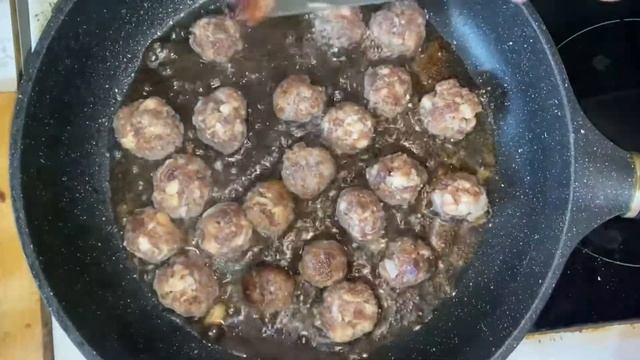 Домашний суп с фрикадельками?