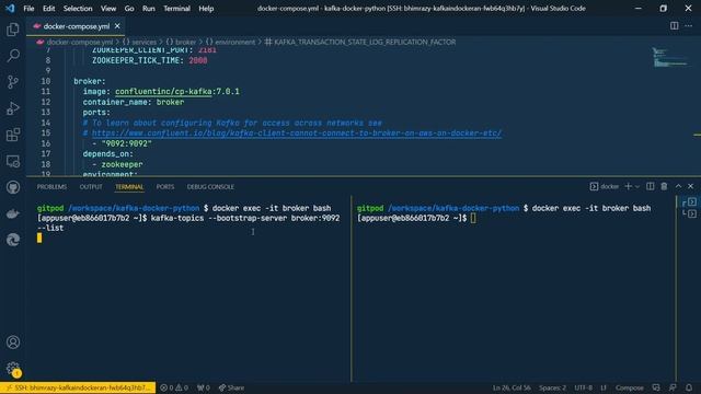 Getting started with Apache Kafka in Docker | Tutorial | Kafka Series | BHIMRAJ YADAV | #1 смотреть онлайн