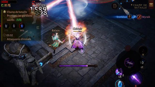 Diablo immortal gameplay Sorcier PVP смотреть онлайн