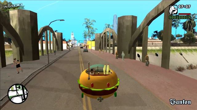 GTA San Andreas - The Patty Wagon (Burger Mobile) смотреть онлайн