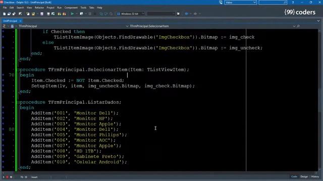 Listview Delphi - Criando uma lista com checkbox personalizado (Android, iOS e Win) смотреть онлайн