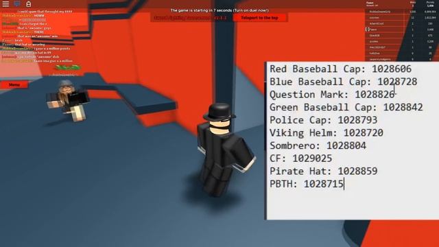 The First ROBLOX Hats (2007)