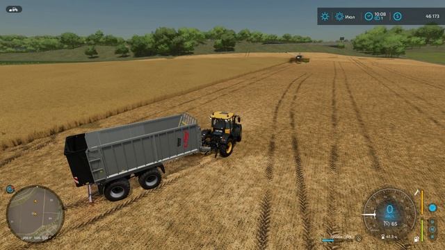 МЫ БИЗНЕСМЕНЫ! ПРОДАЛИ ЦЕЛЫЙ ПОЕЗД ЧУЖОГО ЗЕРНА! УГАР В FARMING SIMULATOR 22 смотреть онлайн