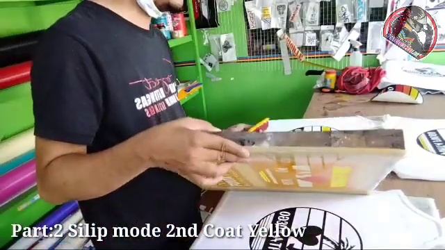Part:2 Paano Mag Silkscreen Gamit ang Sticker cut out смотреть онлайн