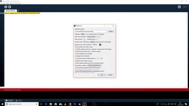 how to change the font size of processing 3 смотреть онлайн