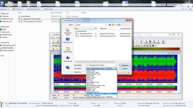 Проверка Lossless FLAC с Audiochecker смотреть онлайн