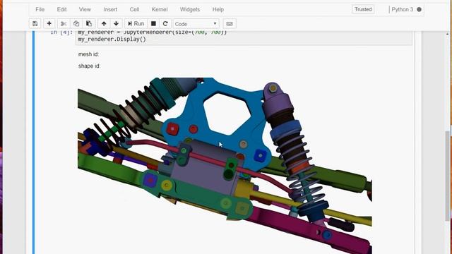 CAD work whithin jupyter using pythonocc смотреть онлайн