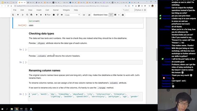 Introduction to Data Analysis in Python - Live Stream Workshop смотреть онлайн