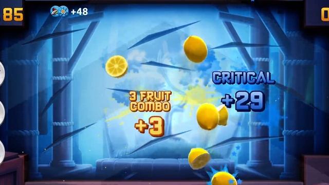Fruit Ninja 2 - Testing Northern Lights Blade MAX LEVEL смотреть онлайн