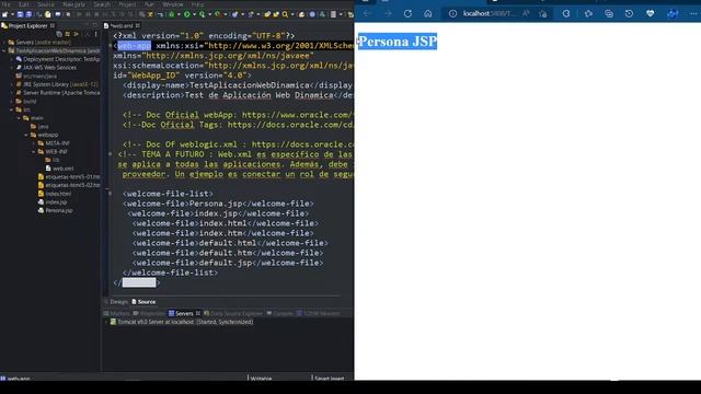 17. Pseudo Etiqueta de Comentarios Archivo web.xml | JAVA EE (JSP Y SERVLETS) смотреть онлайн