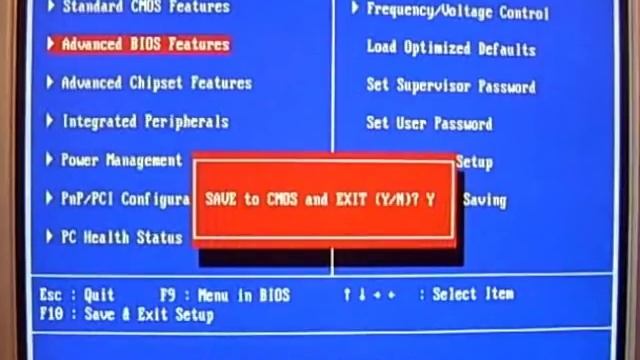 Как войти в BIOS и выбрать загрузочное устройство смотреть онлайн