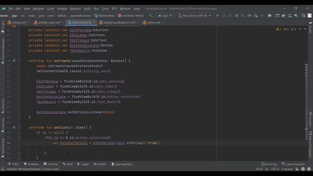 Membuat Aplikasi Android Sederhana Menghitung Volume Limas [Bagian 2 Kotlin] смотреть онлайн