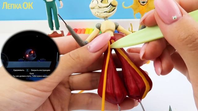 Солнце из Новой игры ФНАФ 9. Лепка из пластилина (FNaF: Security Breach). Пластилин + Лепка ОК смотреть онлайн