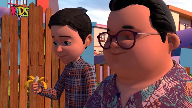 Bablo Aur Faizan Ki Fruits Fights | New Ghulam Rasool Episode | 3D Animation Cartoon смотреть онлайн