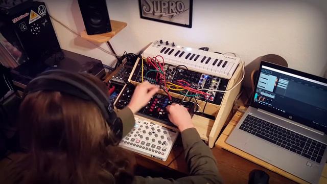 Modular Synth Jam #31 - Model Samples | Model D | Reverend Guitar смотреть онлайн