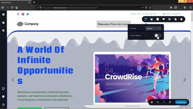 Tutorial completo de Brizy Pro - Tema WordPress muy fácil de usar смотреть онлайн