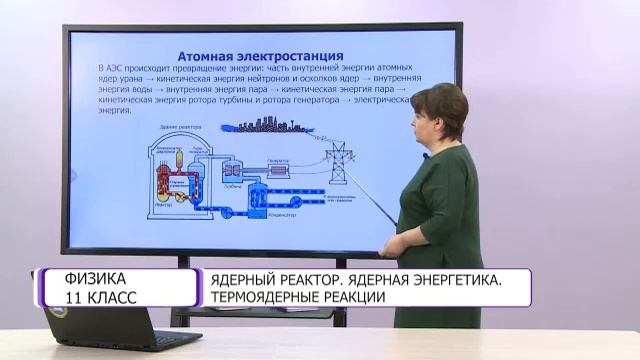 Физика. 11 класс. Ядерный реактор. Ядерная энергетика. Термоядерные реакции /15.03.2021/ смотреть онлайн
