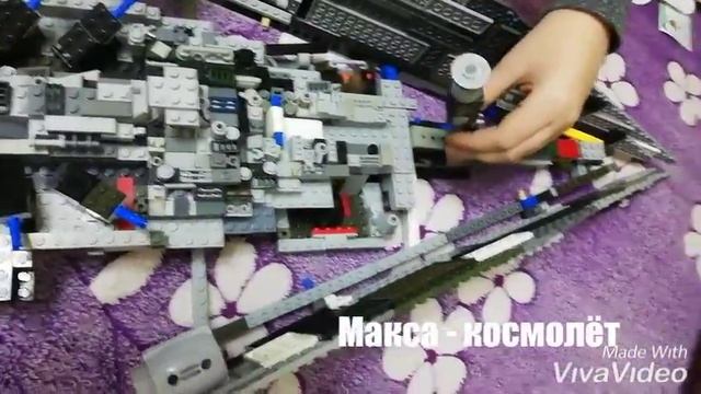 Космолёт. ЛЕГО. Как сделать космолёт. Поделки из лего. Сынок молодец. Поделки своими руками. Умелые смотреть онлайн