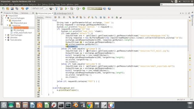 Java HttpServer servidor de páginas GET/POST смотреть онлайн