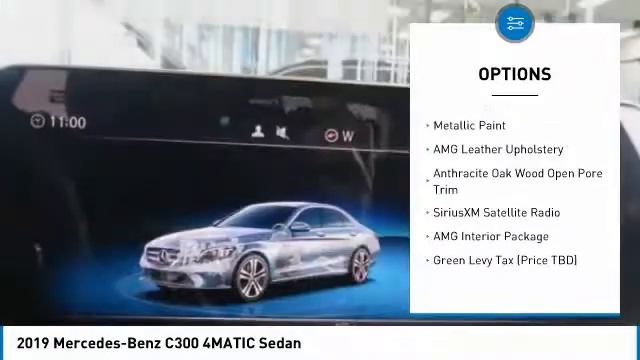 2019 Mercedes-Benz C300 2019 Mercedes-Benz C300 4MATIC Sedan FOR SALE in Brampton, ON 19MB188 смотреть онлайн