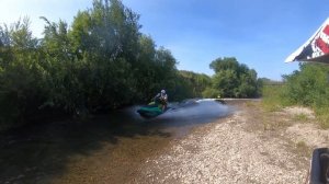 Пробуем трюки на гидроциклах Seadoo Spark. Река «Коён» в Новосибирске.