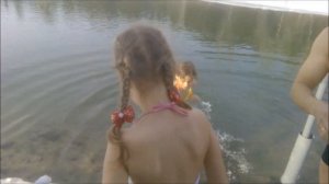 7-летняя Лизочка в проруби 20.01.19.