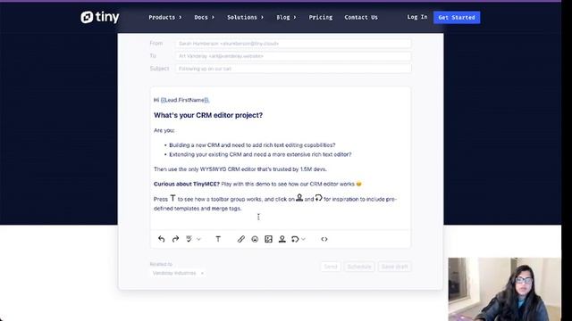 Tiny MCE - Setting up a rich text editor for CRMs смотреть онлайн