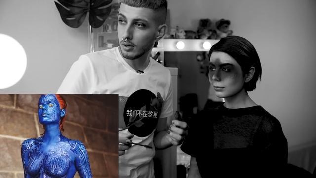 Макияж на Хэллоуин в стиле вселенная Marvel / Луи Вагон