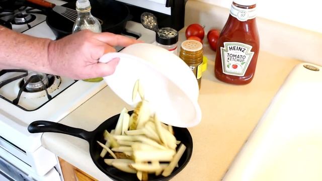 How to Make Oven Fries~Homemade Oven Baked French Fries смотреть онлайн