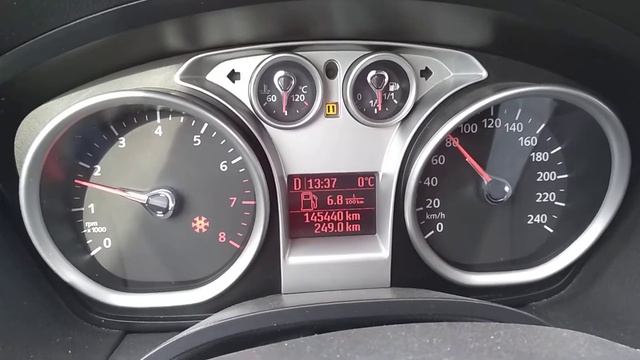 Ford Kuga 2.5, расход топлива смотреть онлайн