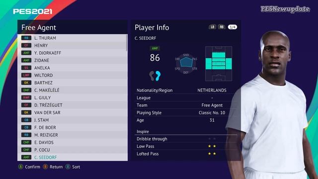 PES 2021 Abdulaziz's Legends Pack Update 3.0 Datapack 3.0 смотреть онлайн